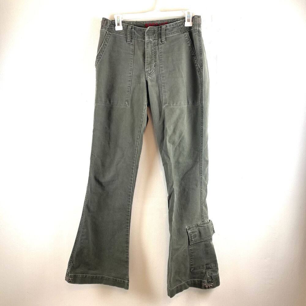 Abercrombie & Fitch Olive Boot Cut Pants